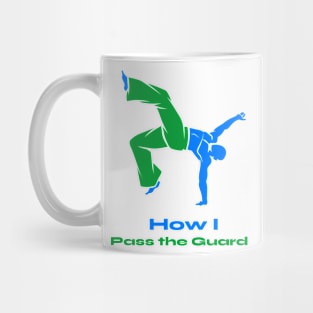 BJJ shirt-How I pass the guard Mug